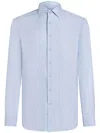 Etro Shirt  Men Color Gnawed Blue