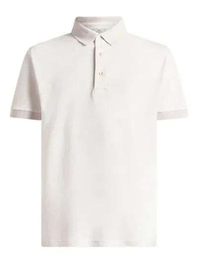 Etro Rome Polo Clothing In White