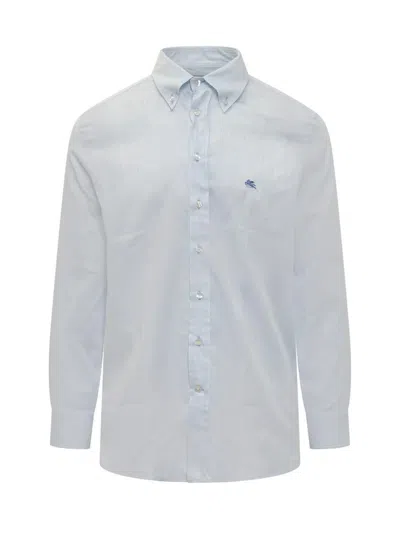 Etro Roma Shirt In Blue
