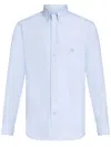 Etro Denim Shirt In Blue