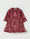 Etro Romper  Kids Color Pink In Multi