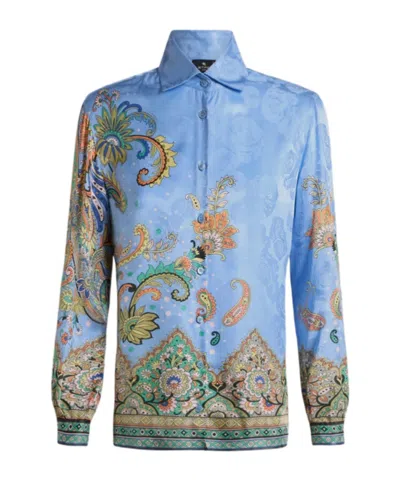ETRO ETRO PAISLEY PRINTED LONG SLEEVED SHIRT