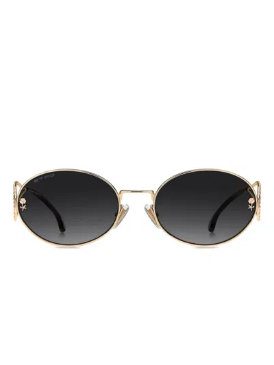 Etro Round-frame Sunglasses In Black