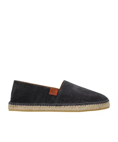 Etro Round-toe Casual Shoes In Multi