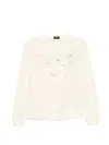 Etro Ruffled Blouse In White