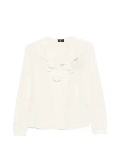 ETRO RUFFLED BLOUSE
