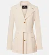 Etro Safari Blazer In Neutral