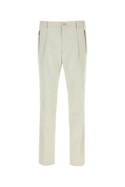 Etro Zip-pocket Pleated Trousers In Neutral