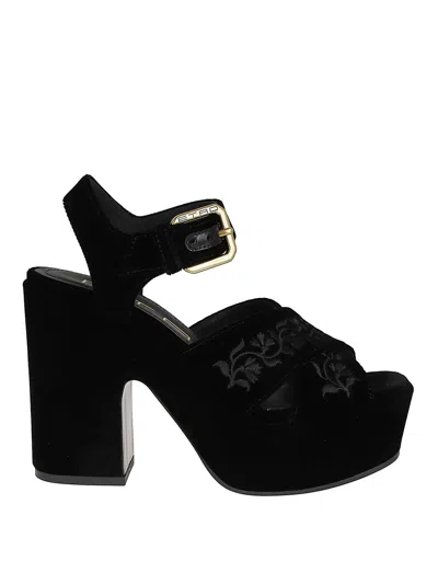 Etro Sandals In Black