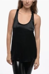 Etro Racerback Satin Top Relaxed Fit