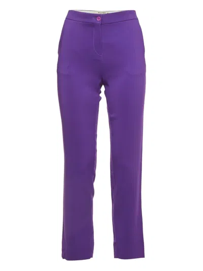 Pre-owned Etro Satin Trousers
