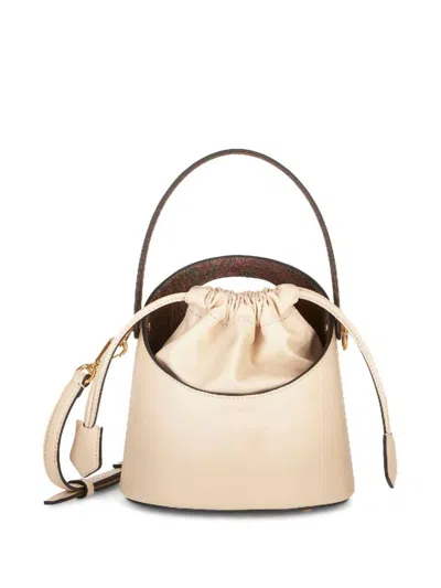 Etro Saturn Bucket Bag In Sand