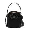 Etro Mini Saturno Bucket Shoulder Bag In Black