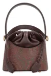 ETRO SATURNO PAISLEY PRINT BUCKET BAG