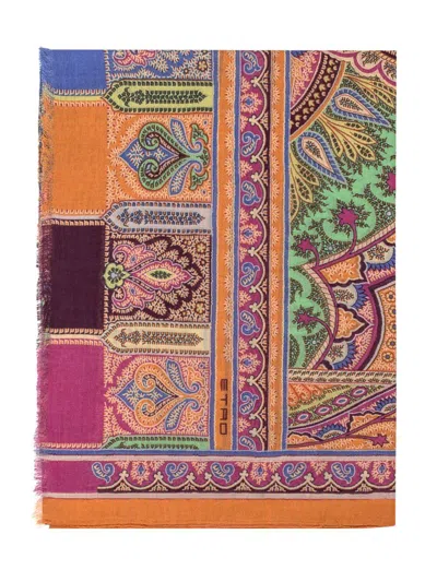 Etro Scarf 68x200 In Multi