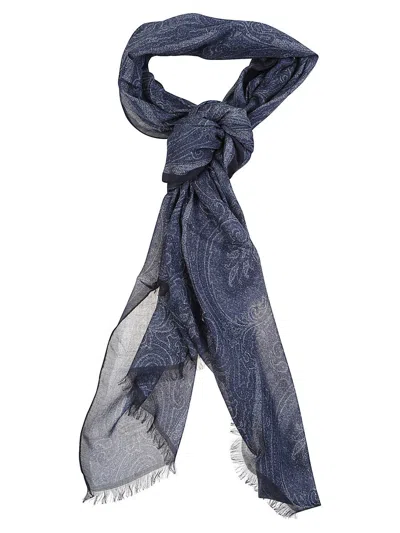 Etro Scarf In Blue