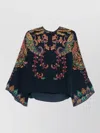 Etro Paisley Printed Silk Blouse