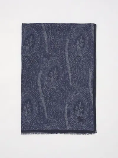 Etro Scarf Men  In Blue