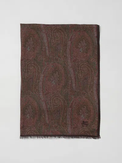 Etro Scarf Men  In Brown