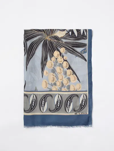 Etro Scarf Men  In Burgundy