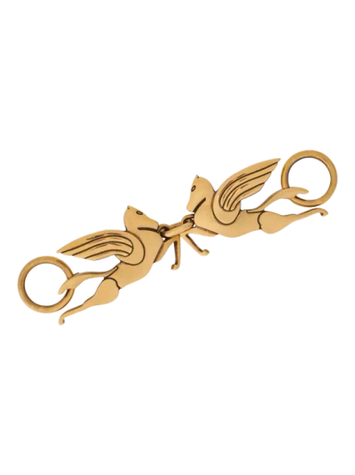 Etro Scarf Pin With Pegaso In Gold
