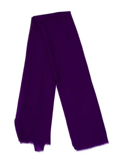 Pre-owned Etro Scarf In Purple