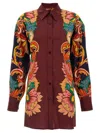 Etro Scarf Shirt In Multicolor