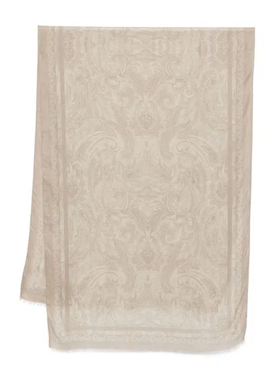 Etro Scarf In Beige