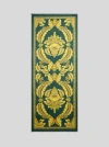 Etro , Scarf With Flower And Bee Motif, Woman, Green In Green