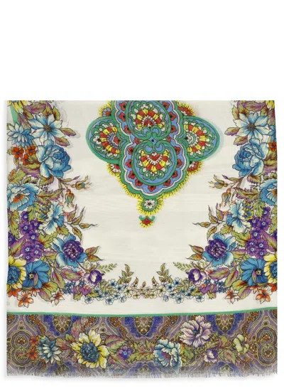 Etro Scarf With Print In Multicolor