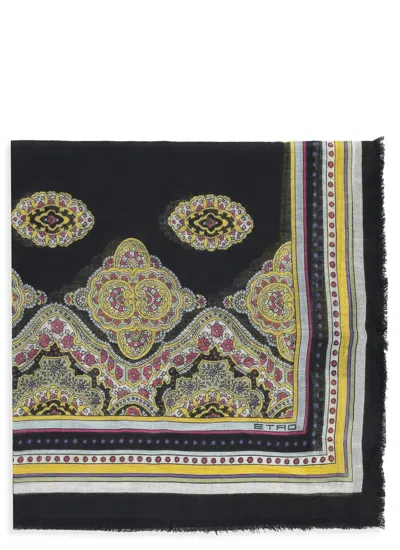 Etro Scarf With Print In Multicolour