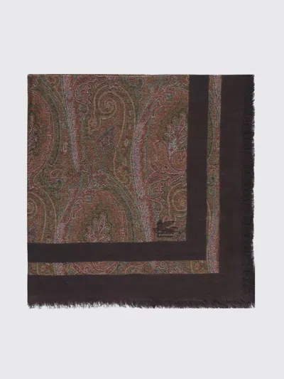Etro Scarf Woman In Brown