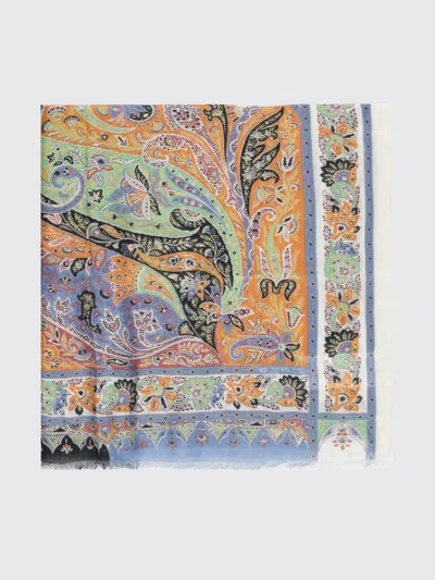 Etro Scarf Woman In Brown
