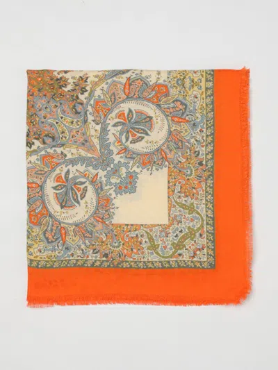 Etro Scarf Woman  In Blue