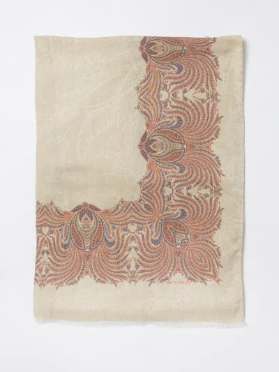 Etro Scarf Woman  In Gray