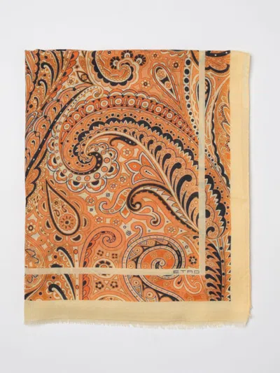 Etro Scarf Woman  In Brown
