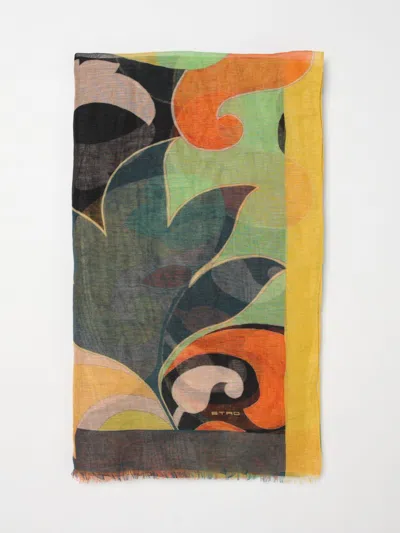 Etro Scarf Woman  In Green