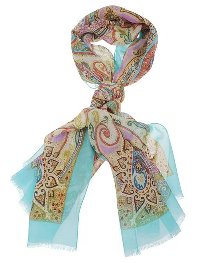 Etro Scarf In Yellow