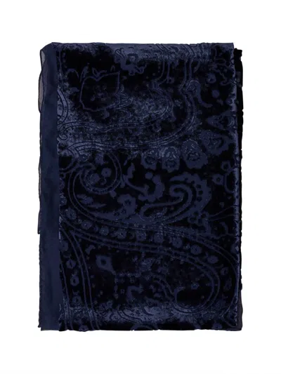 Etro Scarfs In Blue