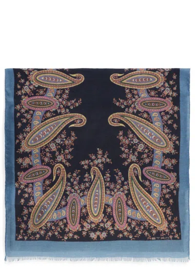 Etro Scarf With Decorative Pattern In Multi