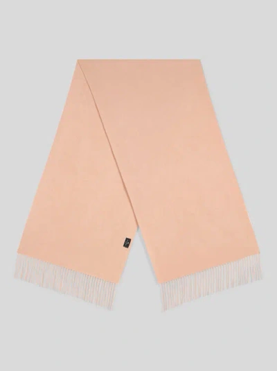Etro , Schal Aus Wolle Mit Jacquard-paisley-muster, Damen, Rosa