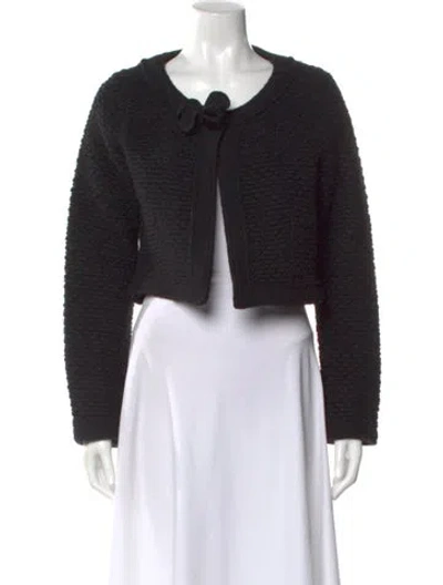 Pre-owned Etro Scoop Neck Sweater In Black