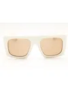 Etro Screen Mini Rectangular Unisex Sunglasses In Neutral