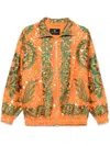 Etro Bomberjacke Mit Pailletten Bestickt Allover In Yellow