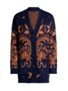 Etro Wool Cardigan In Multi