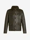 Etro Shearling Jacket In Black