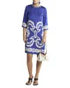 Etro Dresses In Print On Blue