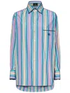 Etro Multi-coloured Striped Cotton Shirt Women