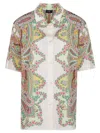 Etro Paisley Pattern Shirt With Floral Accents
