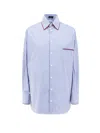 Etro Striped Cotton Poplin Shirt